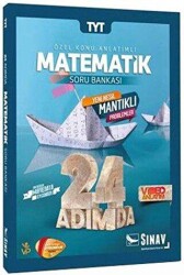 Sınav Yayınları 2019 TYT 24 Adımda Matematik Özel Konu Anlatımlı Soru Bankası - Sınav Yayınları