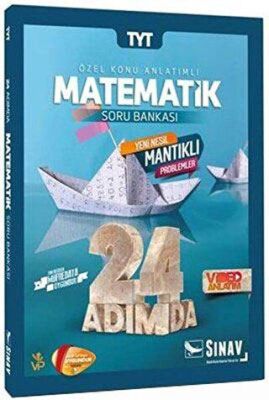 Sınav Yayınları 2019 TYT 24 Adımda Matematik Özel Konu Anlatımlı Soru Bankası - 1
