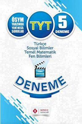 Sonuç Yayınları 2019 TYT 5 Deneme - 1