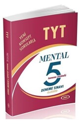 Data Yayınları TYT Mental Tamamı Çözümlü Fasiküllü 5 Deneme Sınavı - Data Yayınları