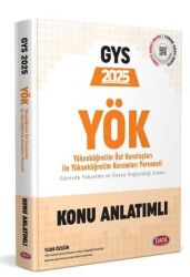 Data Yayınları Yükseköğretim Üst Kuruluşları ile Yükseköğretim Kurumları Personeli YÖK Konu Anlatımlı - Data Yayınları