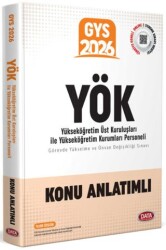 YÖK Üst Kuruluşları ile YÖK Personeli GYS Konu Anlatımlı - Data Yayınları