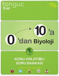 Tonguç Akademi 2020 10. Sınıf 0’dan 10’a Biyoloji Konu Anlatımlı Soru Bankası - Tonguç Akademi