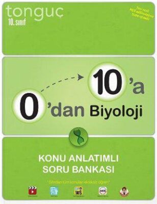Tonguç Akademi 2020 10. Sınıf 0’dan 10’a Biyoloji Konu Anlatımlı Soru Bankası - 1
