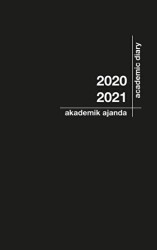 2020 2021 Siyah Akademik Ajanda - Akademi Çocuk