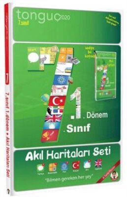 Tonguç Akademi 2020 7. Sınıf 1. Dönem Akıl Haritaları Seti 8 Poster - 1
