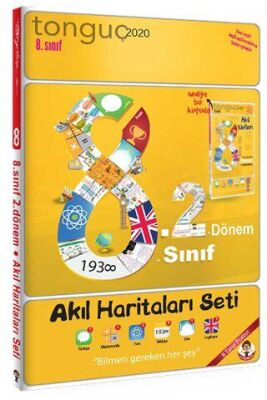 Tonguç Akademi 2020 8. Sınıf 2. Dönem Akıl Haritaları Seti - 1