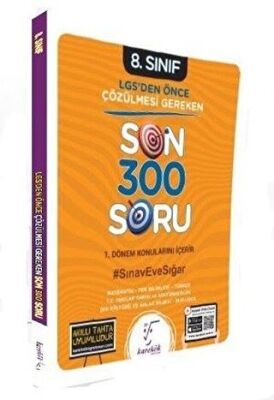 Karekök Yayıncılık 8. Sınıf LGS`den Önce Çözülmesi Gereken Son 300 Soru - 1