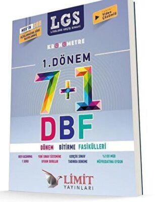 LGS Kronometre 1. Dönem 7+1 Dönem Bitirme Fasikülleri kapağı