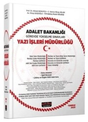 GYS Adalet Bakanlığı Yazı İşleri Müdürlüğü Konu Anlatımı ve 1000 Soru Görevde Yükselme - Savaş Yayınevi