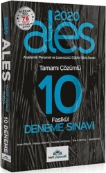 İrem Yayıncılık 2020 ALES 10 Fasikül Deneme Sınavı - İrem Yayıncılık