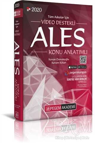 Pegem Akademi Yayıncılık 2020 ALES Tüm Adaylar İçin Konu Anlatımlı Video Destekli - Pegem Akademi Yayıncılık