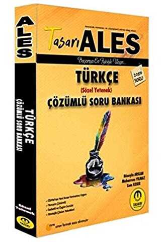 Tasarı Eğitim Yayınları ALES Türkçe Sözel Yetenek Çözümlü Soru Bankası - Tasarı Eğitim Yayınları