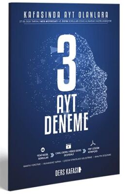 Ders Kafası 2020 AYT 3 Deneme - 1