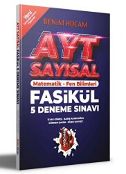 AYT Sayısal 5 Fasikül Deneme Sınavı - Benim Hocam Yayınları