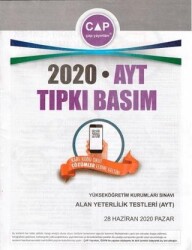 Çap Yayınları 2020 AYT Tıpkı Basım - Çap Yayınları