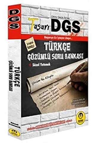 Tasarı Eğitim Yayınları DGS Türkçe Sözel Yetenek Çözümlü Soru Bankası - Tasarı Eğitim Yayınları