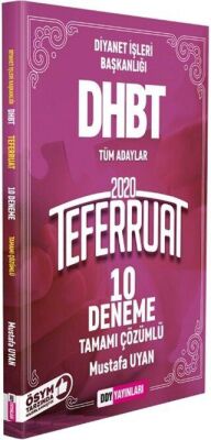 DDY Yayınları 2020 DHBT Teferruat Serisi Tamamı Çözümlü 10 Deneme - 1