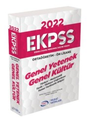 Murat Yayınları 2022 EKPSS Ortaöğretim Önlisans Genel Yetenek Genel Kültür - Murat Yayınları