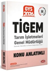 Tarım İşletmeleri Genel Müdürlüğü TİGEM GYS Konu Anlatımlı - Data Yayınları