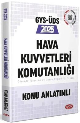 Data Yayınları 2025 GYS ÜDS Hava Kuvvetleri Komutanlığı Konu Anlatımlı - 1