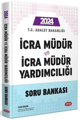 Data Yayınları İcra Müdür ve İcra Müdür Yardımcılığı Soru Bankası - 1