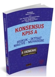 KPSS A Grubu 5 Deneme - Savaş Yayınevi