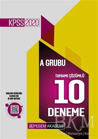 Pegem Akademi Yayıncılık 2020 KPSS A Grubu Tamamı Çözümlü 10 Deneme - Pegem Akademi Yayıncılık