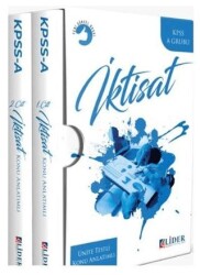 Lider Yayınları KPSS A Grubu İktisat Ünite Testli Konu Anlatımı Modüler Set - Lider Yayınları