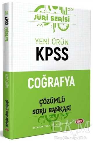 Data Yayınları 2020 KPSS Coğrafya Çözümlü Soru Bankası Jüri Serisi - Data Yayınları