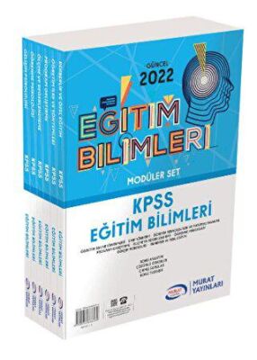 Murat Yayınları KPSS Eğitim Bilimleri Konu Anlatımlı Modüler Set 6 Kitap Takım - 1