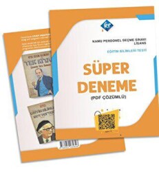 Eğitim Bilimleri Süper Deneme - KR Akademi Yayınları