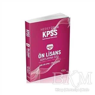 Data Yayınları 2020 KPSS Genel Kültür Genel Yetenek Ön Lisans Adaylarına Özel Konu Anlatımlı Soru Bankası - Data Yayınları
