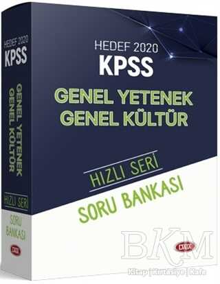 Data Yayınları Hedef 2020 KPSS Hızlı Seri Genel Kültür Genel Yetenek Soru Bankası - Data Yayınları
