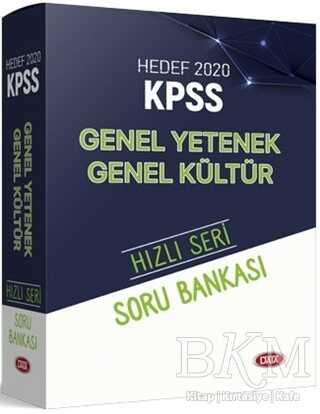 Data Yayınları Hedef 2020 KPSS Hızlı Seri Genel Kültür Genel Yetenek Soru Bankası