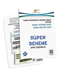 GYGK Süper Deneme - KR Akademi Yayınları