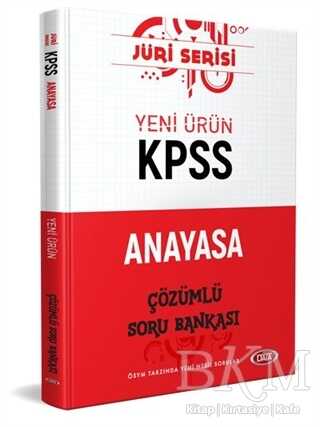 Data Yayınları 2020 KPSS Anayasa Çözümlü Soru Bankası Jüri Serisi - Data Yayınları
