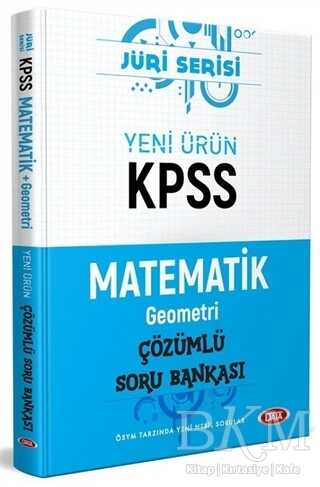 Data Yayınları 2020 KPSS Matematik Geometri Çözümlü Soru Bankası Jüri Serisi - Data Yayınları