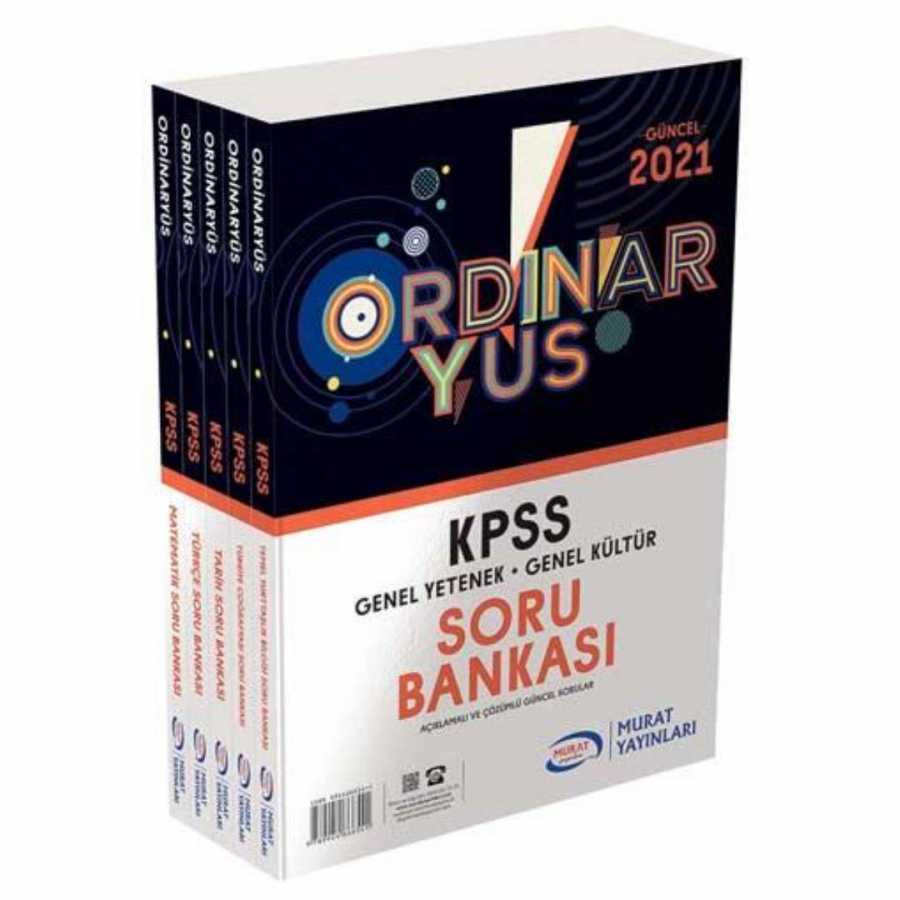2021 KPSS Ordinaryüs Genel Yetenek Genel Kültür Modüler Soru Bankası Murat Yayınları