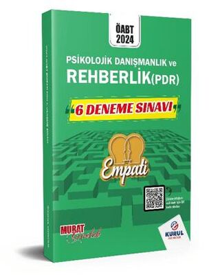 Kurul Yayıncılık ÖABT Empati Psikolojik Danışmanlık ve Rehberlik PDR 6 Deneme Sınavı - 1