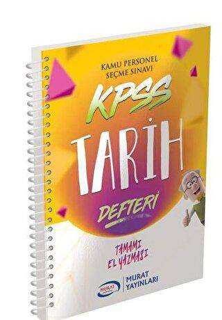 Murat Yayınları KPSS Tarih Defteri - Murat Yayınları