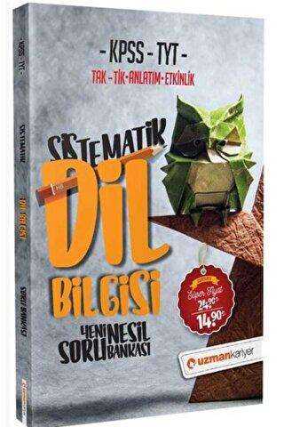 Uzman Kariyer Yayınları 2020 KPSS TYT Sistematik Dil Bilgisi Yeni Nesil Soru Bankası - Uzman Kariyer Yayınları