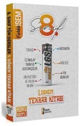 İSEM Yayıncılık LGS 8. Sınıf 1.Dönem Tüm Dersler Tekrar Kitabı 2020 - İSEM Yayıncılık