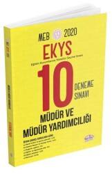 2020 MEB Müdür ve Müdür Yardımcılığı 10 Deneme Sınavı - Editör Yayınevi