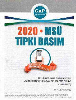 Çap Yayınları 2020 MSÜ Tıpkı Basım
