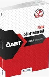 Lider Yayınları 2022 ÖABT Fizik Öğretmenliği Soru Bankası Çözümlü - Lider Yayınları