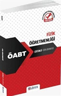 Lider Yayınları 2022 ÖABT Fizik Öğretmenliği Soru Bankası Çözümlü - 1