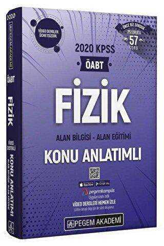 Pegem Akademi Yayıncılık 2020 KPSS ÖABT Fizik Video Destekli Konu Anlatımlı - Pegem Akademi Yayıncılık
