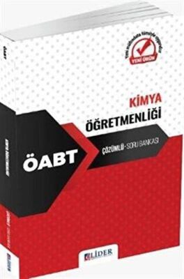 Lider Yayınları KPSS 2021 ÖABT Kimya Öğretmenliği Soru Bankası - 1