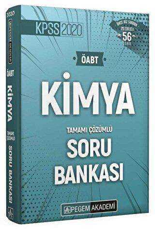 Pegem Akademi Yayıncılık 2020 KPSS ÖABT Kimya Tamamı Çözümlü Soru Bankası - Pegem Akademi Yayıncılık